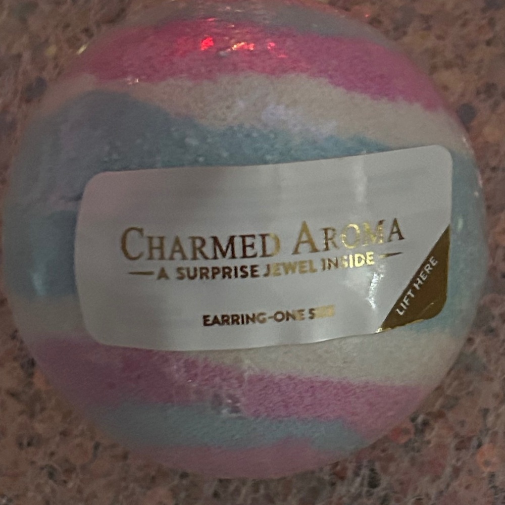 Charmed Aroma Bath Bomb ( jewelry inside)